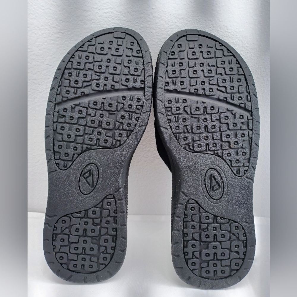 REEF sz13 thong flip flop sandals black - Picture 2 of 10
